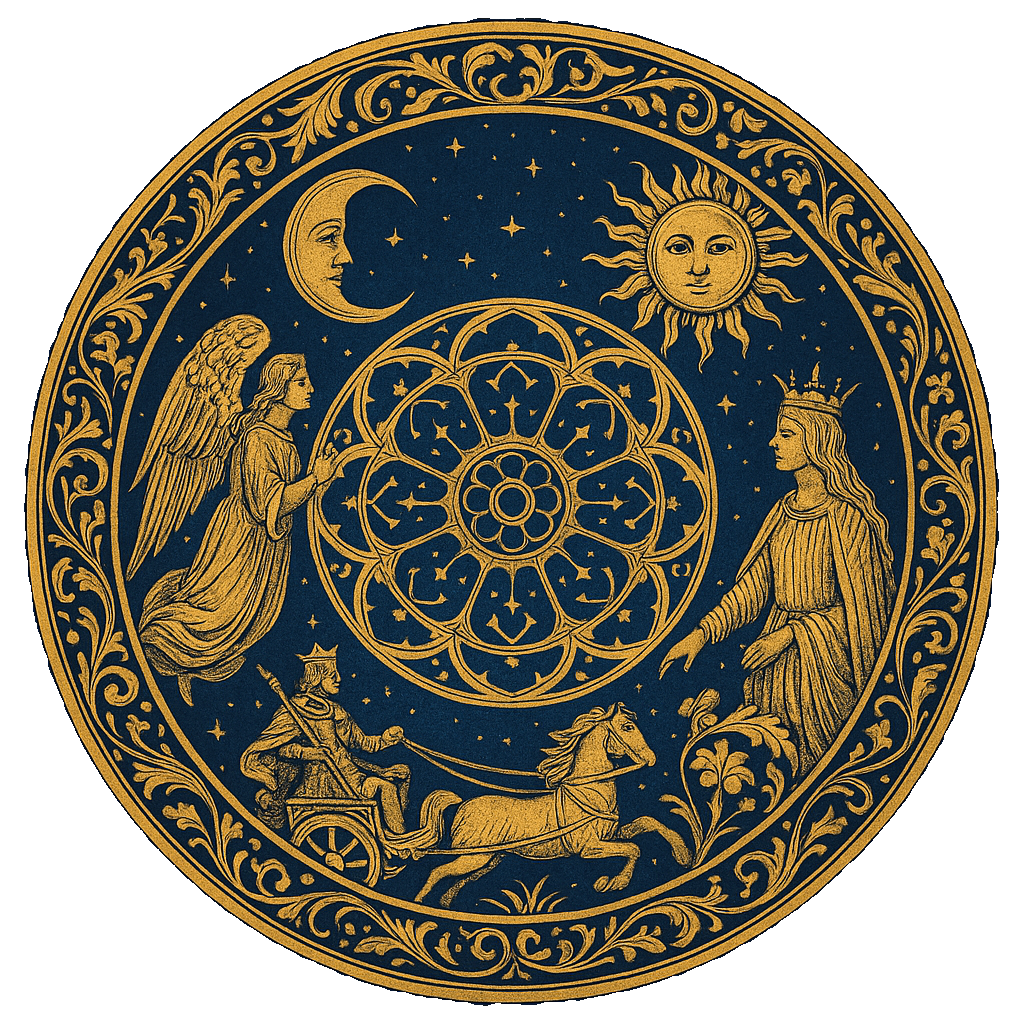 Golden Trionfi oracle emblem